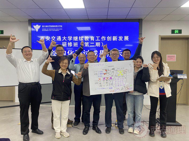 学院参加西安交通大学继续教育工作创新发展