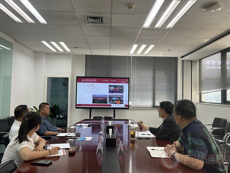 宁夏回族自治区银川高新区一行到访通理学院